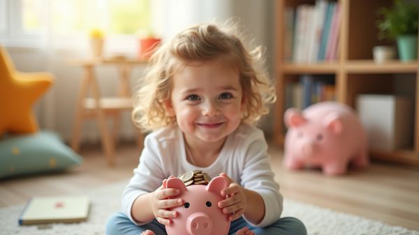 Apprendre à épargner dès 5 ans : le rôle sous-estimé de la tirelire